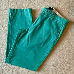 Banana Republic Men's Teal Emerson Chinos, 34x32